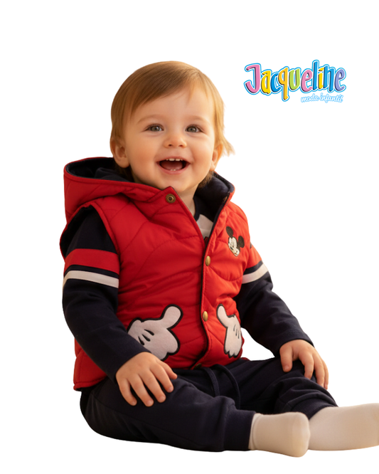 CONJUNTO MICKEY CHALECO